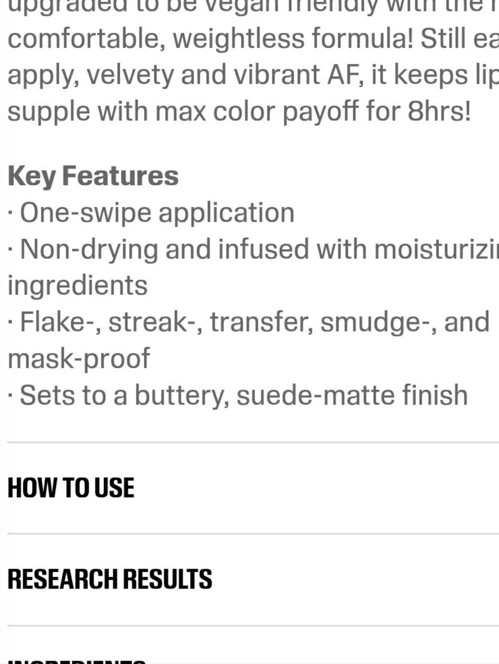 HUDA BEAUTY Liquid Matte Lipstick